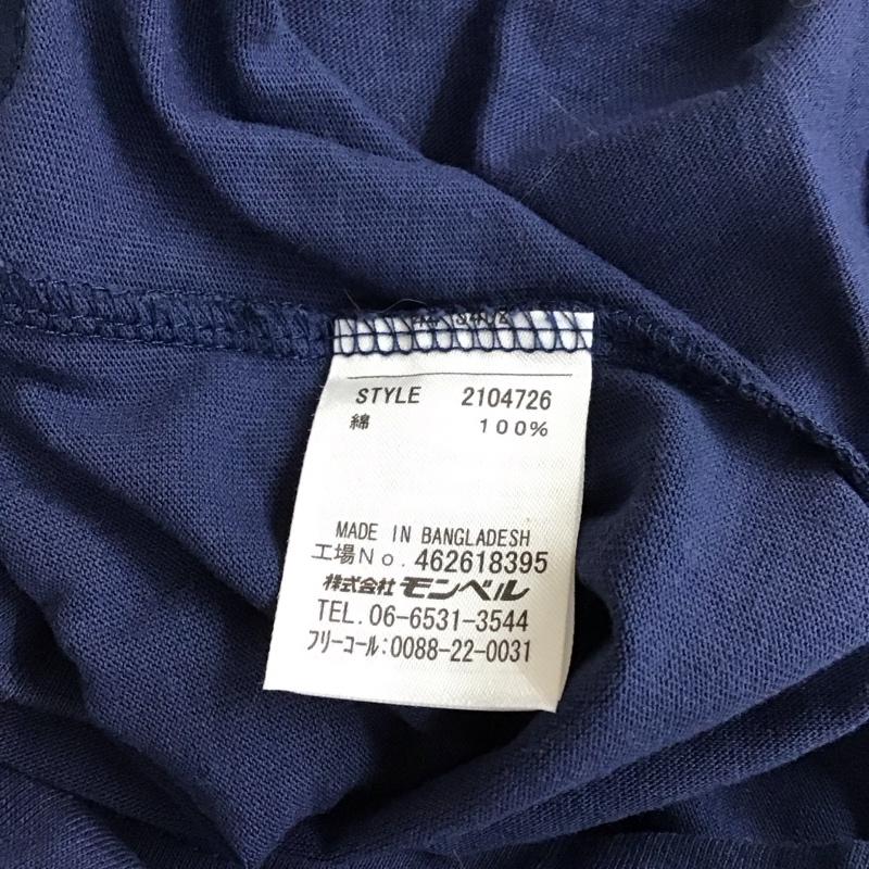 モンベル mont-bell Tシャツ 半袖 2104726 カエル クルーネック S プリント 紺 / ネイビー / レディース USED 古着 中古 10114919