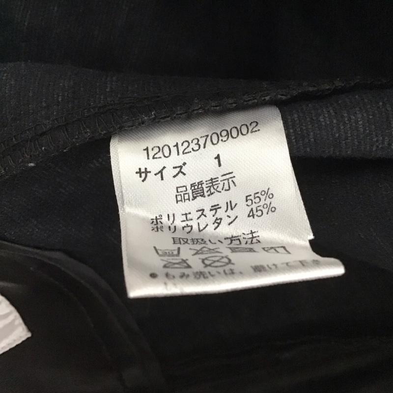 エゴイスト EGOIST パンツ ショートパンツ 120123709002 フェイクレザーサイドレースアップショートパンツ 1 無地 黒 / ブラック / レディース USED 古着 中古 10129337