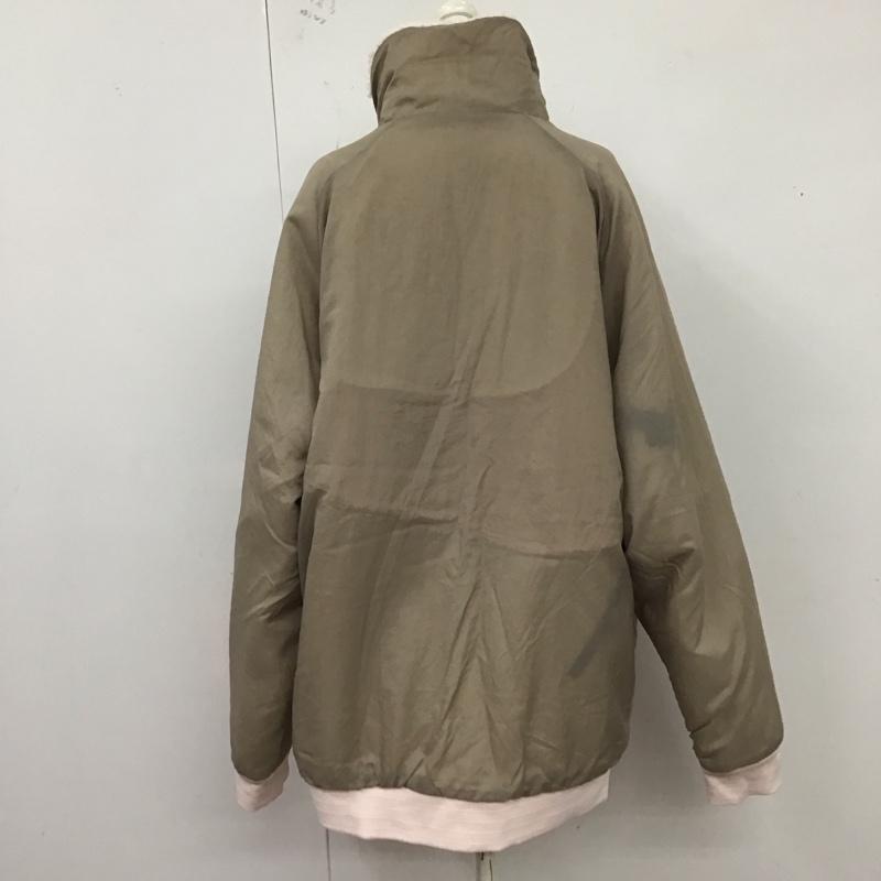 ナイキ NIKE ジャケット、上着 ジャンパー、ブルゾン bq6546-640 リバーシブルボアフリースジャケット アウター XL ロゴ、文字 マルチカラー / マルチカラー / レディース USED 古着 中古 10124217