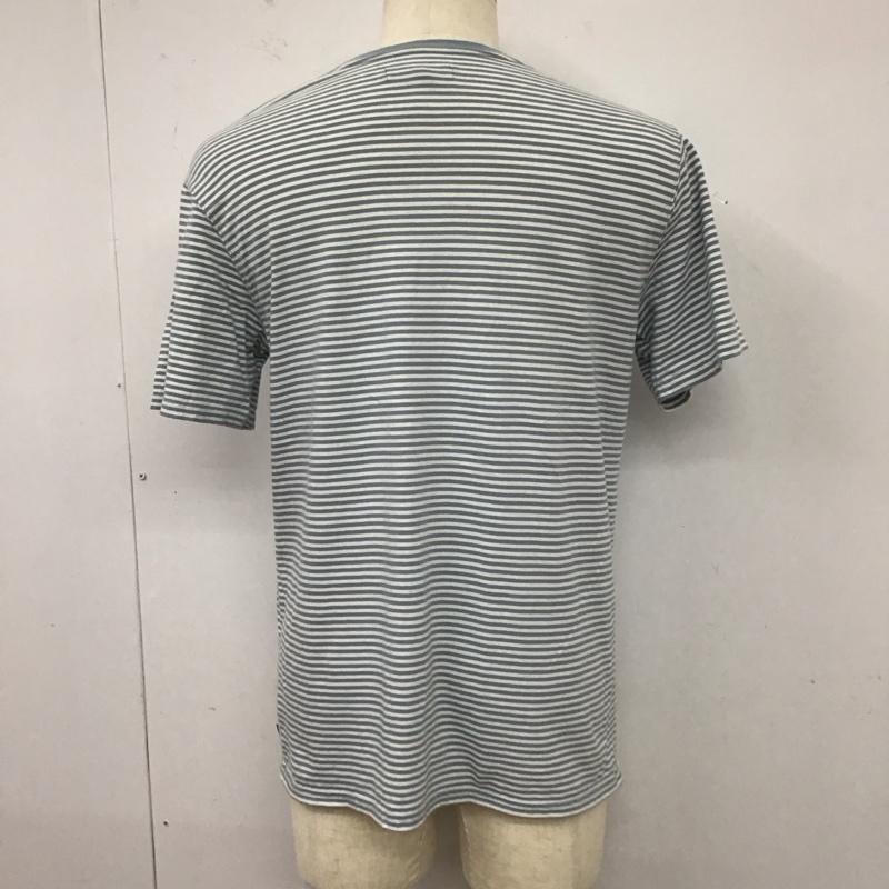 バンクス BANKS Tシャツ 半袖 半袖カットソー プリントTシャツ クルーネックカットソー M ボーダー柄 マルチカラー / マルチカラー /  メンズ USED 古着 中古 10113131