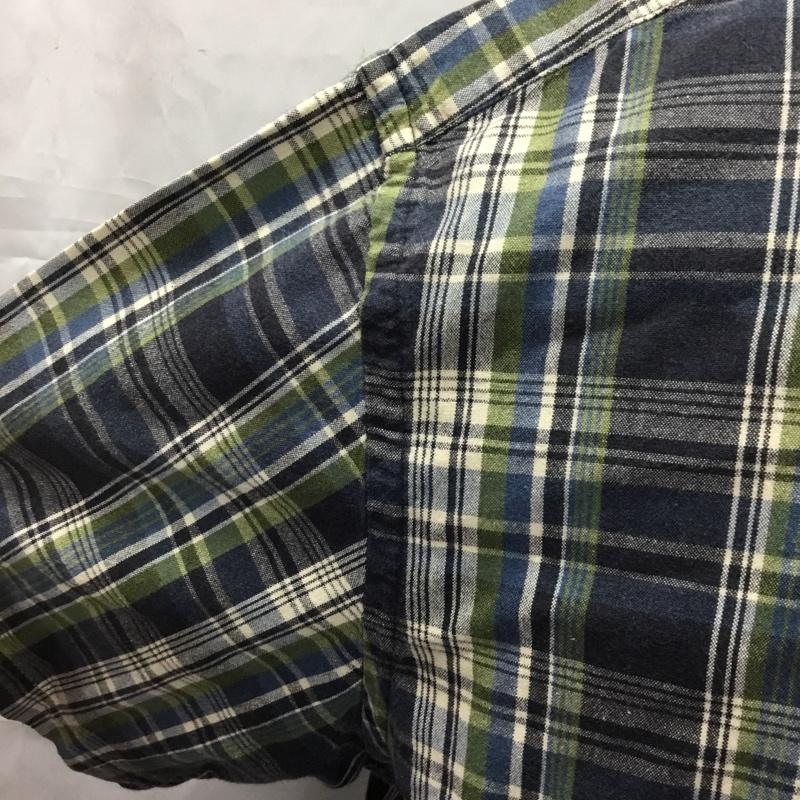 ギャップ GAP シャツ、ブラウス 半袖 半袖シャツ カラーシャツ 半袖カットソー チェックシャツ 90s M チェック マルチカラー / マルチカラー / メンズ USED 古着 中古 10106409