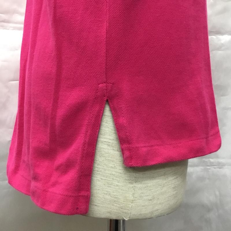 ポロラルフローレン POLO RALPH LAUREN ポロシャツ 半袖 半袖ポロシャツ カラーシャツ 半袖カットソー S ロゴ、文字 桃 / ピンク / メンズ USED 古着 中古 10108543