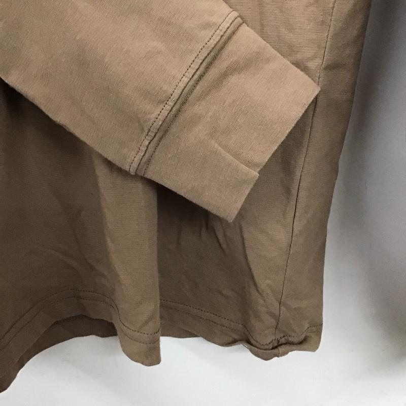ザノースフェイス THE NORTH FACE Tシャツ 長袖 NT62292 ロンT L/S フリーランネイティブクルー M ロゴ、文字 X プリント 茶 / ブラウン / メンズ USED 古着 中古 10137036