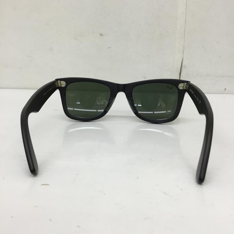 レイバン Ray-Ban めがね・サングラス サングラス RB2140-A ロゴ、文字 黒 / ブラック / X 緑 / グリーン / メンズ USED 古着 中古 10131957