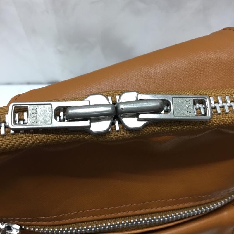ポーター PORTER ボディバッグ ボディバッグ ワンショルダー SLING SHOULDER BAG FREE STYLE ロゴ、文字 キャメル / キャメル / メンズ USED 古着 中古 10110586