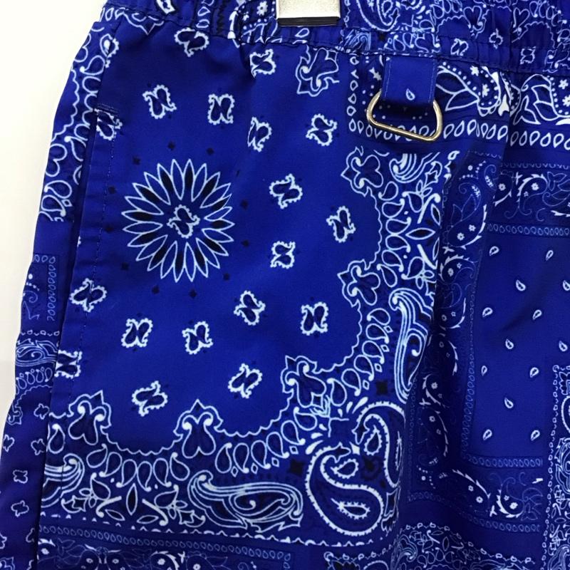 マーブルズ MARBLES パンツ ショートパンツ L 総柄 青 / ブルー /  メンズ USED 古着 中古 10128567