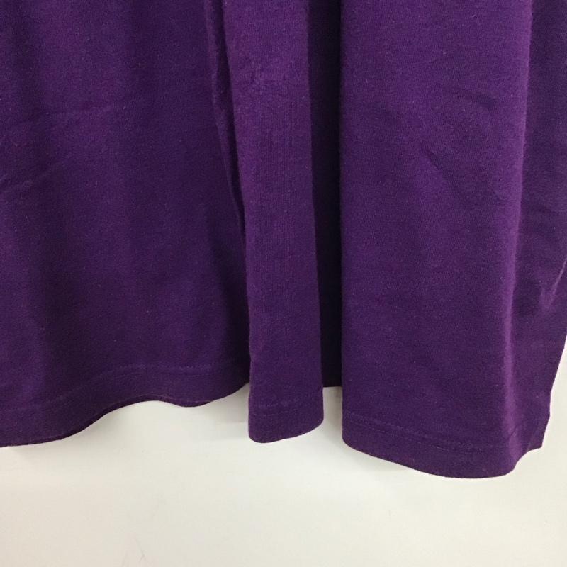 リーボック Reebok Tシャツ 半袖 半袖カットソー プリントTシャツ クルーネックカットソー L プリント 紫 / パープル / メンズ USED 古着 中古 10139887