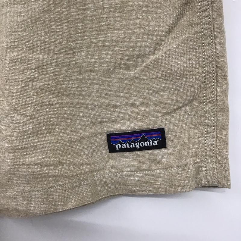 パタゴニア patagonia パンツ ショートパンツ ショートパンツ ハーフパンツ カジュアルパンツ M 無地 ベージュ / ベージュ / メンズ USED 古着 中古 10135842