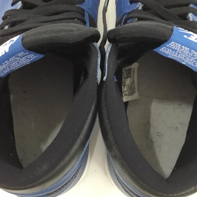 ナイキ NIKE スニーカー スニーカー 555088-404 AIR JORDAN 1 RETRO HIGH OG 29cm 29.0cm ロゴ、文字 黒 / ブラック / X 青 / ブルー / メンズ USED 古着 中古 10136936