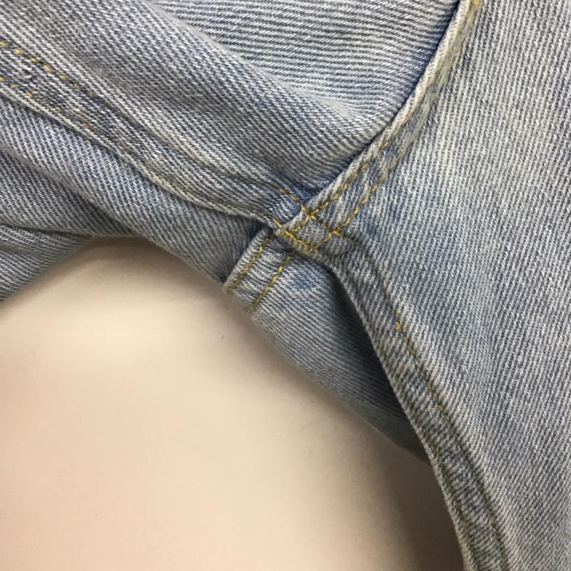 ビームス BEAMS パンツ デニム、ジーンズ デニムパンツ ワイドパンツ カジュアルパンツ S 無地 インディゴ / インディゴ / メンズ USED 古着 中古 10132097