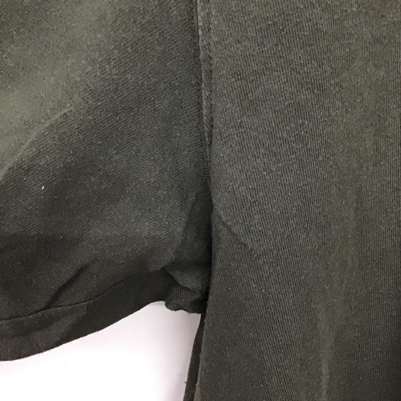 カーハート Carhartt Tシャツ 半袖 半袖カットソー プリントTシャツ クルーネックカットソー XL 無地 カーキ / カーキ / メンズ USED 古着 中古 10137667