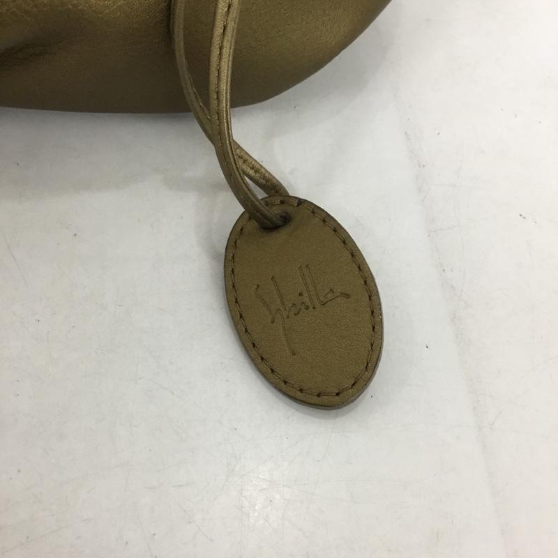 シビラ SYBILLA ハンドバッグ ハンドバッグ がま口 ワンショルダー 無地 金 / ゴールド / レディース USED 古着 中古 10134775