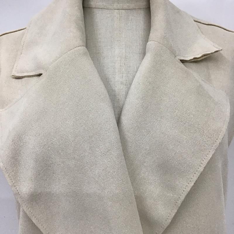 ザラ ZARA ベスト ベスト 8073 040 712 フェイクスウェード S 無地 ベージュ / ベージュ / レディース USED 古着 中古 10109453