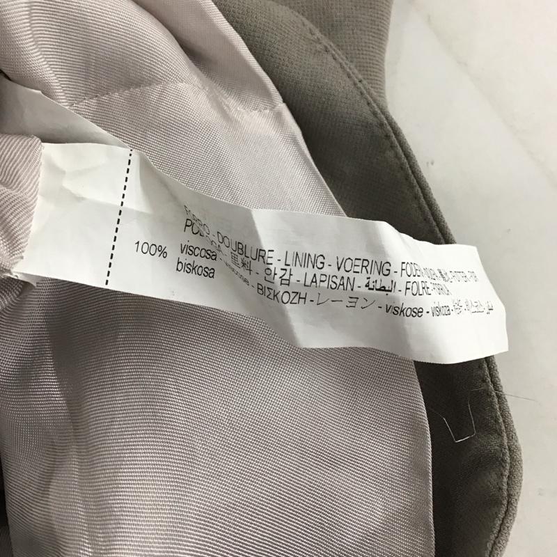 ザラ ZARA ベスト ベスト ベスト ノースリーブカットソー 前ボタン XS 無地 灰 / グレー / レディース USED 古着 中古 10132940