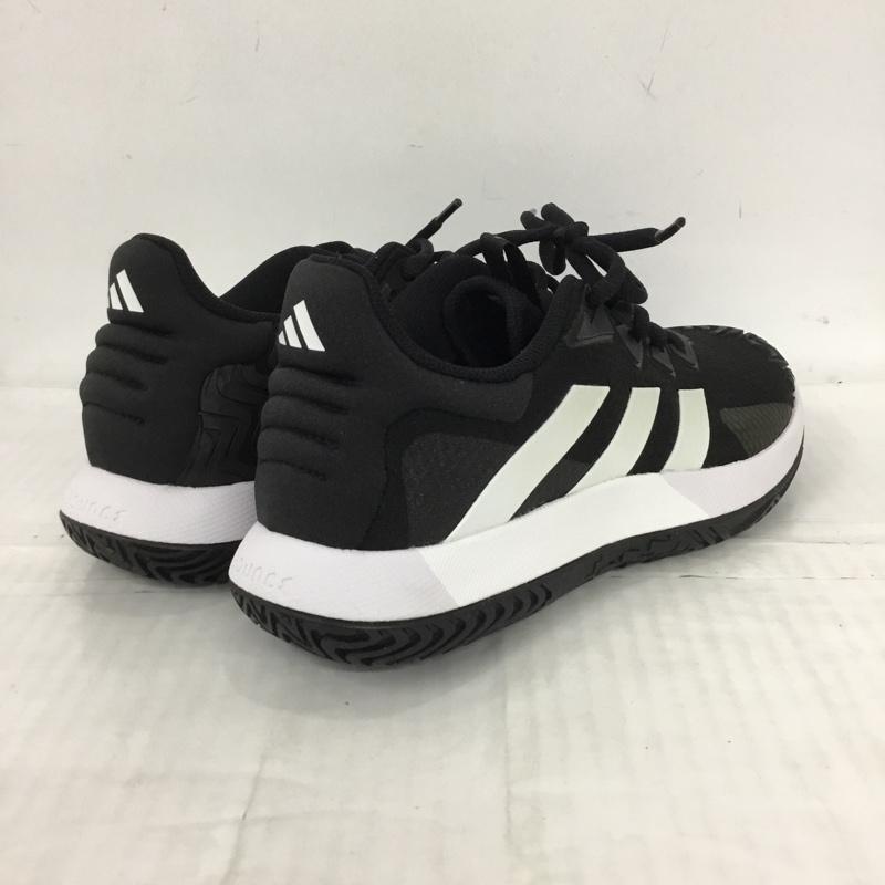 アディダス adidas スニーカー スニーカー ID1498 テニスシューズ 25.5cm 25.5cm ロゴ、文字 黒 / ブラック / X 白 / ホワイト / メンズ USED 古着 中古 10123461