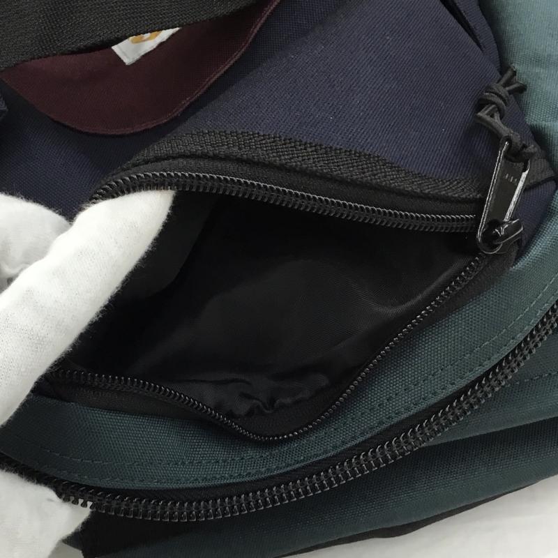 カーハート Carhartt リュックサック、デイパック リュックサック、デイバッグ ロゴ、文字 青 / ブルー / X 赤 / レッド / X 紺 / ネイビー / メンズ USED 古着 中古 10134726