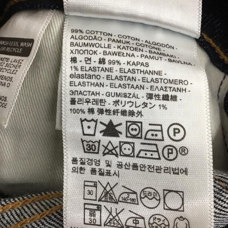 リーバイストラウスアンドコー Levi Strauss & co. パンツ デニム、ジーンズ デニムパンツ スリムパンツ カジュアルパンツ ストレッチパンツ 29インチ 無地 インディゴ / インディゴ / メンズ USED 古着 中古 10150751