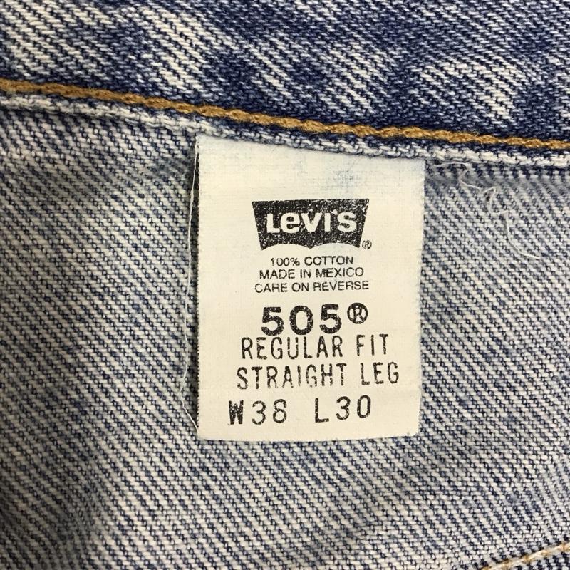 リーバイストラウスアンドコー Levi Strauss & co. パンツ デニム、ジーンズ デニムパンツ ストレートパンツ ワイドパンツ カジュアルパンツ 38 無地 インディゴ / インディゴ / メンズ USED 古着 中古 10116185