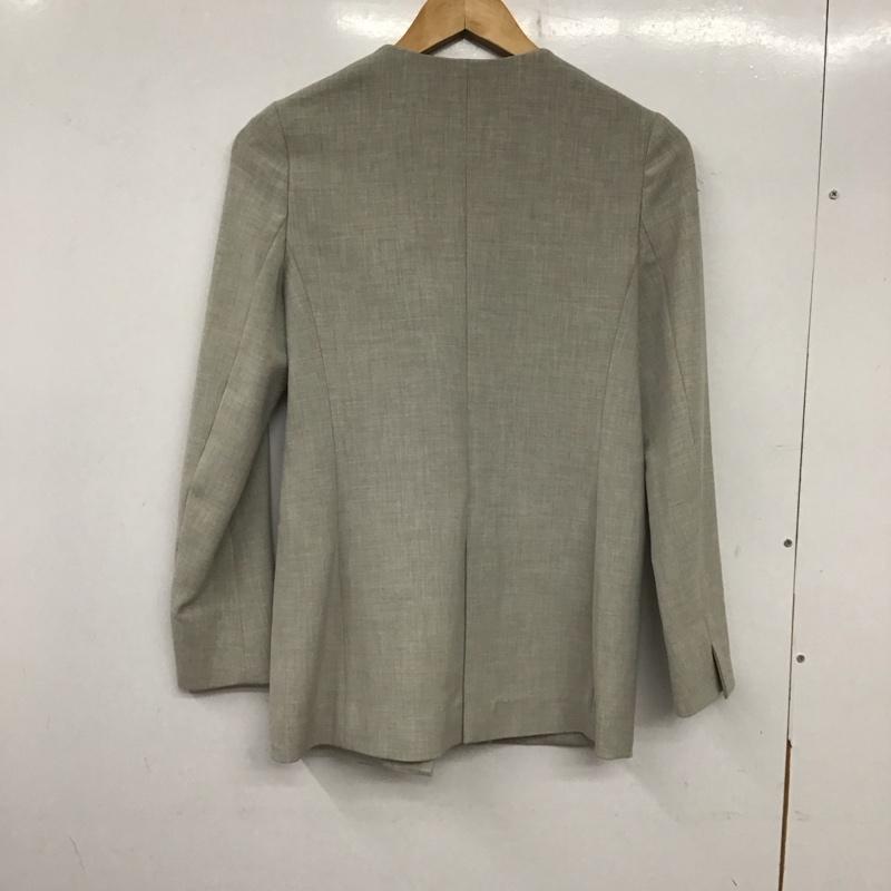 ユナイテッドアローズグリーンレーベルリラクシング UNITED ARROWS green label relaxing ジャケット、上着 ジャケット、ブレザー 3522-165-1296 リオペルジャケット 34 無地 灰 / グレー / レディース USED 古着 中古 10139342