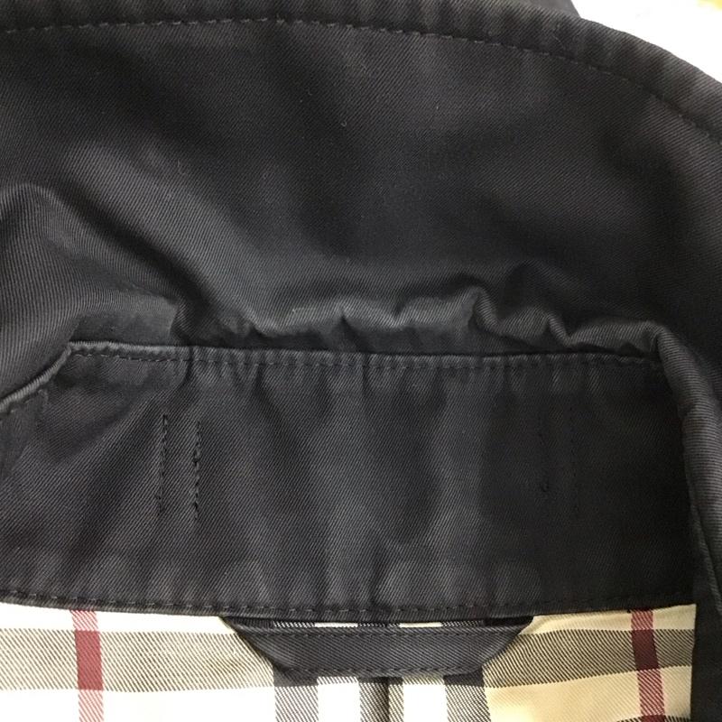 バーバリーロンドン Burberry London コート トレンチコート FRA43-180-09 40 無地 黒 / ブラック / レディース USED 古着 中古 10113026