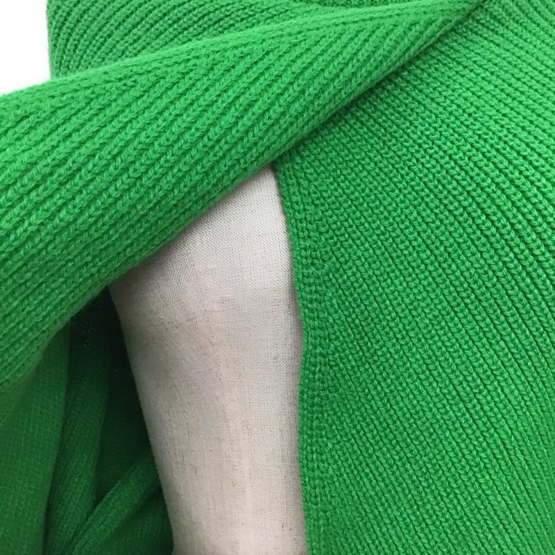 アズールバイマウジー AZUL BY MOUSSY ニット、セーター 長袖 長袖 M 無地 緑 / グリーン / レディース USED 古着 中古 10125122