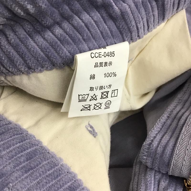 セポ cepo スカート ロングスカート CCE-0485 コーデュロイロングスカート S 無地 紫 / パープル /  レディース USED 古着 中古 10133211