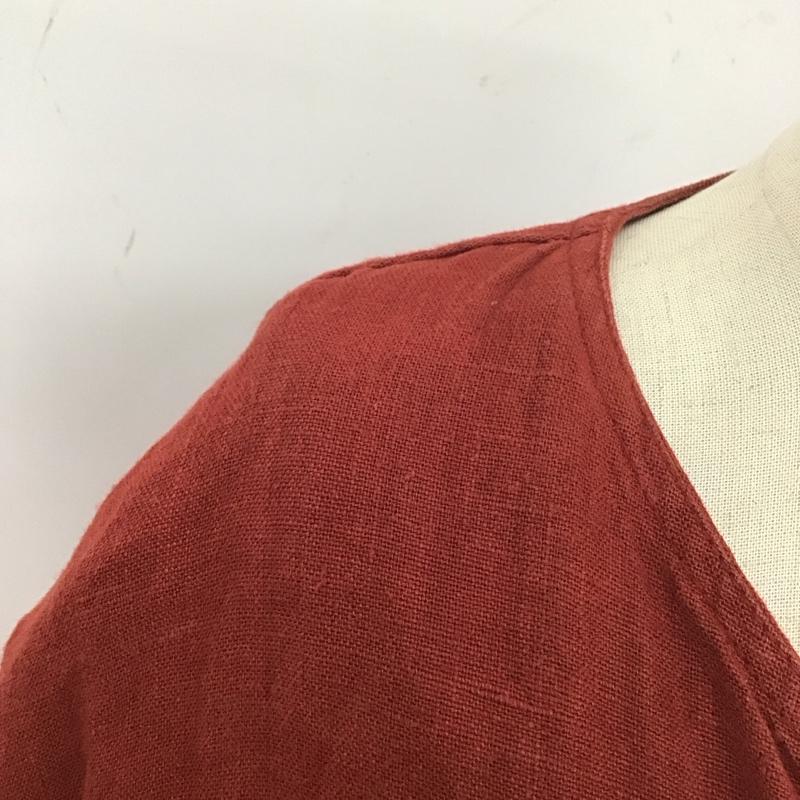 ザラ ZARA ジャケット、上着 ジャケット、ブレザー ノーカラー S 無地 赤 / レッド / レディース USED 古着 中古 10113495