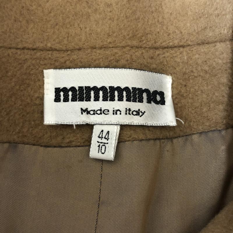 ミンミーナ mimmina コート コート一般 44 無地 茶 / ブラウン / レディース USED 古着 中古 10014876