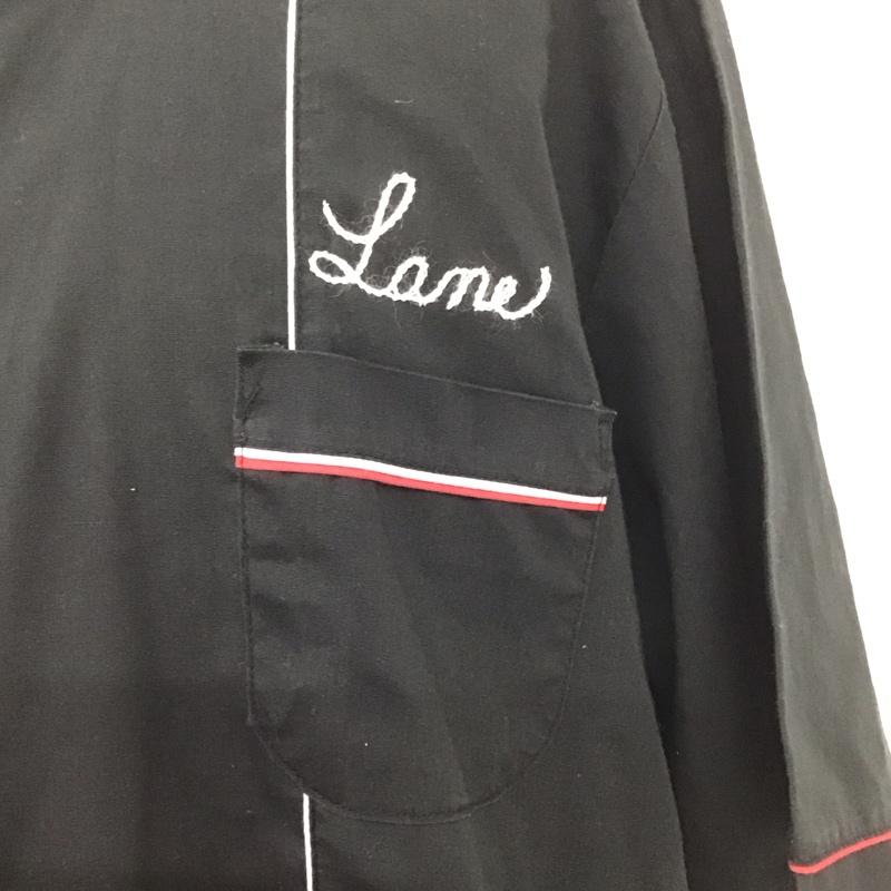 キングルイ King Louie シャツ、ブラウス 半袖 半袖シャツ カラーシャツ 半袖カットソー ボーリングシャツ 古着 80s L ロゴ、文字 黒 / ブラック / メンズ USED 古着 中古 10106834