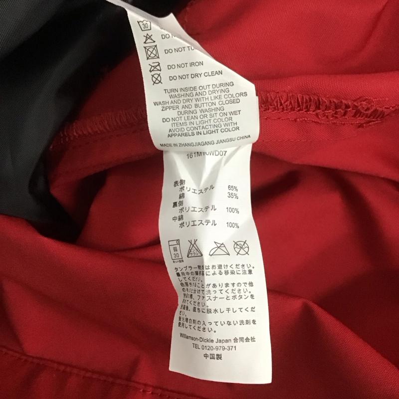 ディッキーズ Dickies ジャケット、上着 ジャンパー、ブルゾン ジップアップジャケット ジャンパー ジャケット カジュアルジャケット アウター L 無地 赤 / レッド / メンズ USED 古着 中古 10106796