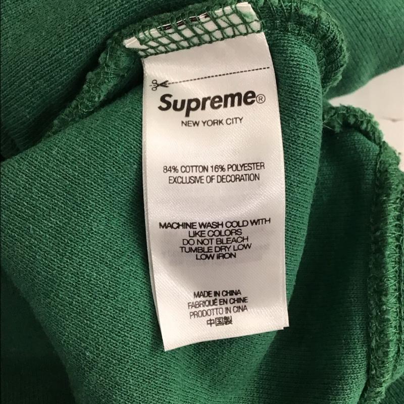 シュプリーム Supreme トレーナー 長袖 長袖 L ロゴ、文字 緑 / グリーン / メンズ USED 古着 中古 10115139
