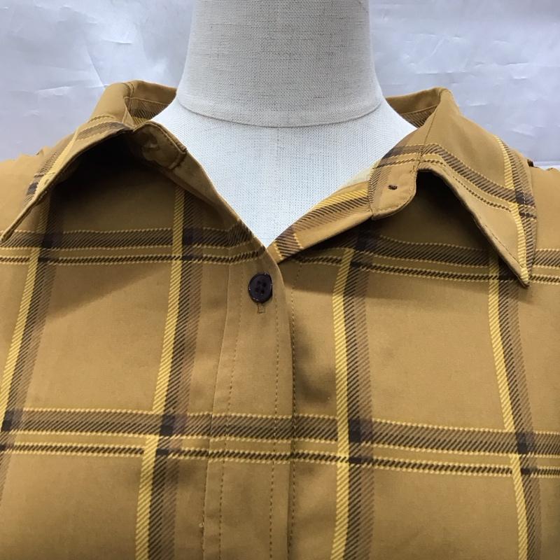 ローリーズファーム LOWRYS FARM シャツ、ブラウス 長袖 FREE チェック マルチカラー / マルチカラー / レディース USED 古着 中古 10123431
