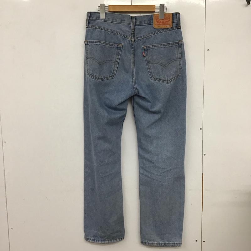 リーバイストラウスアンドコー Levi Strauss & co. パンツ デニム、ジーンズ デニムパンツ ワイドパンツ カジュアルパンツ 30インチ 無地 インディゴ / インディゴ / メンズ USED 古着 中古 10132294