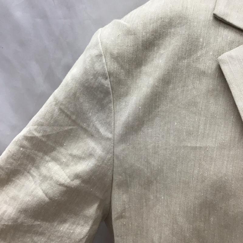 スライ SLY ジャケット、上着 ジャケット、ブレザー 030eSZ30-3450 LINEN SHORT SLEEVE ジャケット FREE 無地 アイボリー / アイボリー / レディース USED 古着 中古 10112527