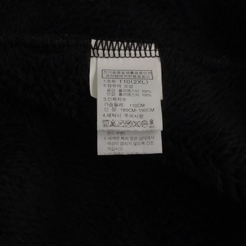 ザノースフェイス THE NORTH FACE ジャケット、上着 ジャケット、ブレザー nj4fj50c ジップアップフリースジャケット アウター XXL ロゴ、文字 黒 / ブラック / メンズ USED 古着 中古 10129606