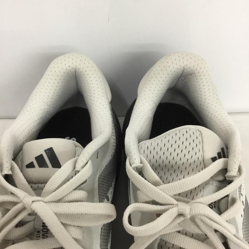 アディダス adidas スニーカー スニーカー ID8782 スーパーノヴァ ライズ ランニング 25.5cm 25.5cm ロゴ、文字 灰 / グレー / X 黒 / ブラック / メンズ USED 古着 中古 10139976