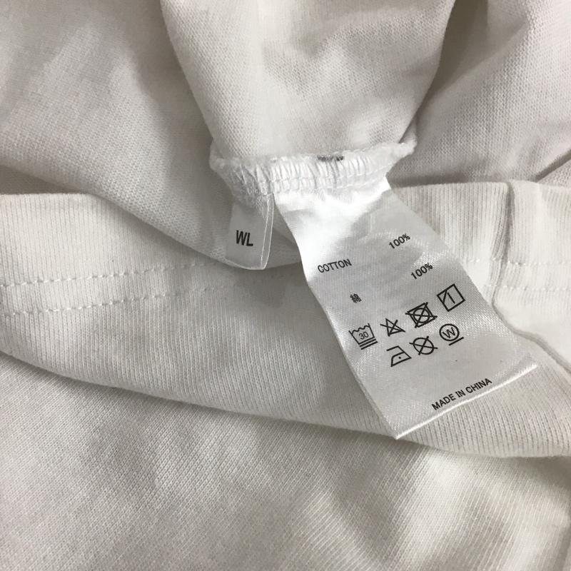 ニューエラ NEW ERA Tシャツ 半袖 半袖カットソー プリントTシャツ クルーネックカットソー M ロゴ、文字 白 / ホワイト / メンズ USED 古着 中古 10142902