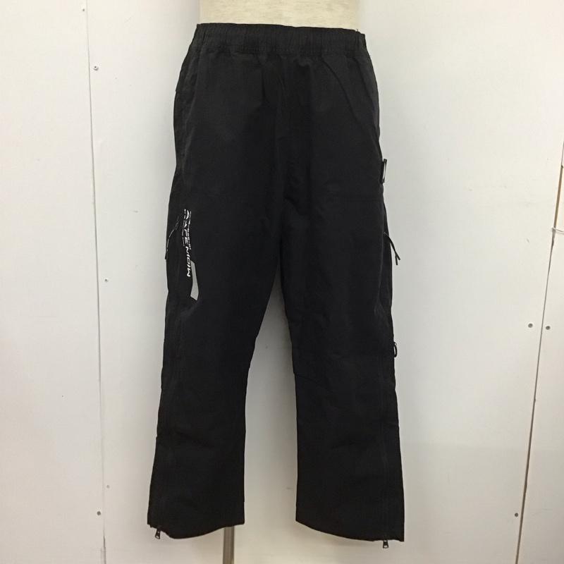 エーエイプバイアベイシングエイプ AAPE BY A BATHING APE パンツ ワークパンツ、ペインターパンツ ワークパンツ ワイドパンツ カジュアルパンツ ナイロンパンツ M 無地 黒 / ブラック /  メンズ USED 古着 中古 10124782
