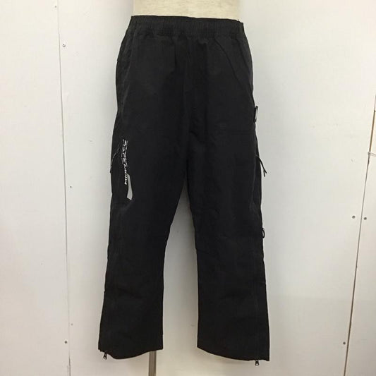 エーエイプバイアベイシングエイプ AAPE BY A BATHING APE パンツ ワークパンツ、ペインターパンツ ワークパンツ ワイドパンツ カジュアルパンツ ナイロンパンツ M 無地 黒 / ブラック /  メンズ USED 古着 中古 10124782
