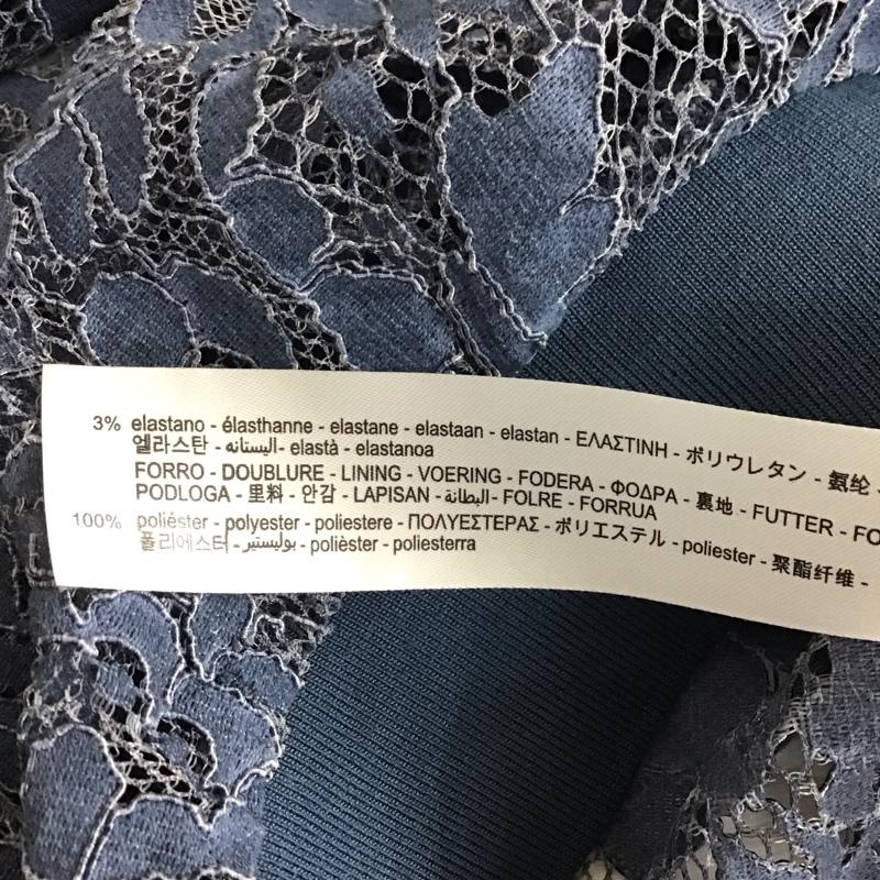 ザラ ZARA ジャケット、上着 ジャケット、ブレザー ジップアップジャケット ジャンパー ジャケット カジュアルジャケット M 総柄 青 / ブルー / レディース USED 古着 中古 10117999