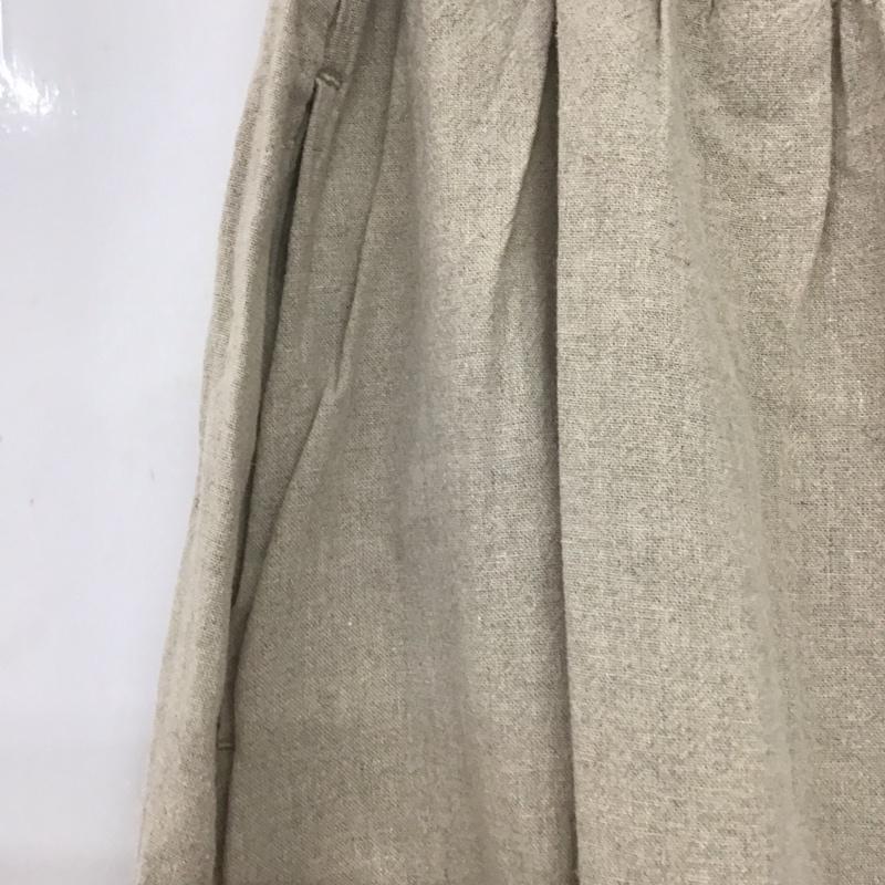 サマンサモスモス Samansa Mos2 スカート ロングスカート FREE 無地 ベージュ / ベージュ / レディース USED 古着 中古 10137883