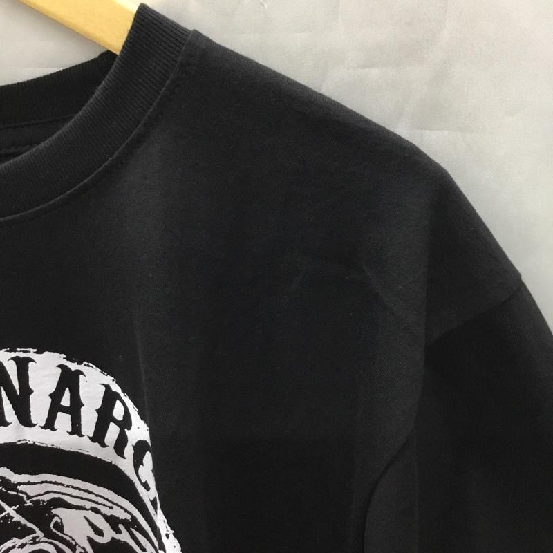 古着 USED Tシャツ 半袖 半袖カットソー プリントTシャツ クルーネックカットソー バンドTシャツ L プリント 黒 / ブラック / メンズ USED 古着 中古 10106953