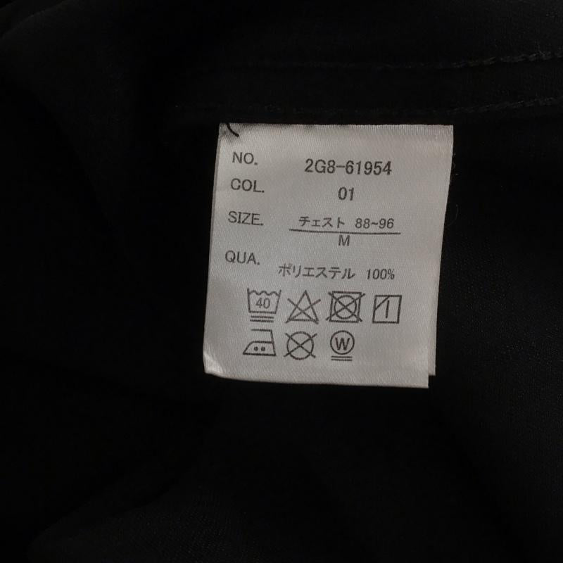 マーク・ゴンザレス Mark Gonzales シャツ、ブラウス 長袖 長袖シャツ 刺繍シャツ カラーシャツ M ロゴ、文字 黒 / ブラック / メンズ USED 古着 中古 10148146