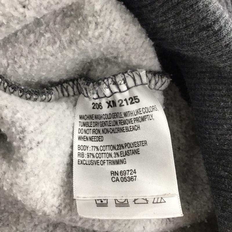 コロンビア Columbia トレーナー 長袖 長袖トレーナー スウェット クルーネック プルオーバー L ロゴ、文字 灰 / グレー / メンズ USED 古着 中古 10147505