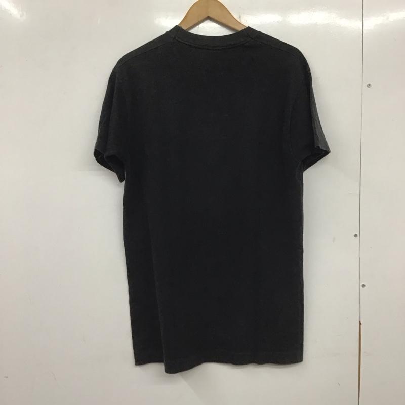 フルーツオブザルーム FRUIT OF THE LOOM Tシャツ 半袖 半袖カットソー プリントTシャツ クルーネックカットソー M プリント 黒 / ブラック / メンズ USED 古着 中古 10138207