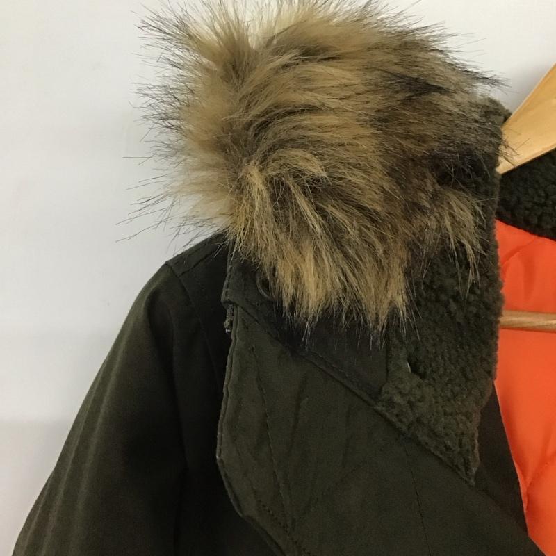 ギャップ GAP ジャケット、上着 ジャンパー、ブルゾン ジップアップジャケット パーカージャケット アウター M 無地 カーキ / カーキ / メンズ USED 古着 中古 10139312