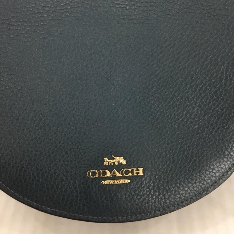 コーチ COACH ショルダーバッグ ショルダーバッグ C1432 ハーフムーン ロゴ、文字 青 / ブルー / レディース USED 古着 中古 10124183