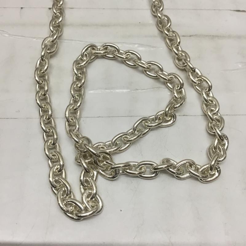 古着 USED アクセサリー ネックレス、ペンダント チェーンネックレス 無地 銀 / シルバー / メンズ USED 古着 中古 10106231