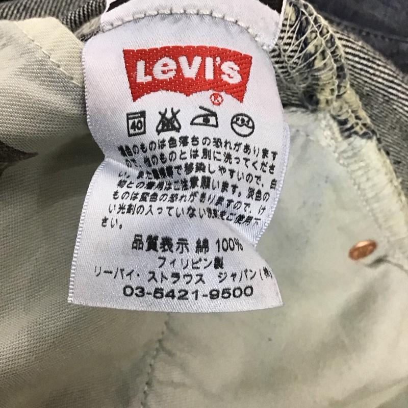 リーバイストラウスアンドコー Levi Strauss & co. パンツ デニム、ジーンズ デニムパンツ ストレートパンツ ワイドパンツ カジュアルパンツ 2008年 34 無地 インディゴ / インディゴ /  メンズ USED 古着 中古 10124650