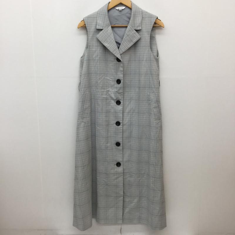 マウジー MOUSSY ワンピース ロングスカート 1 チェック 水色 / ライトブルー /  レディース USED 古着 中古 10133484